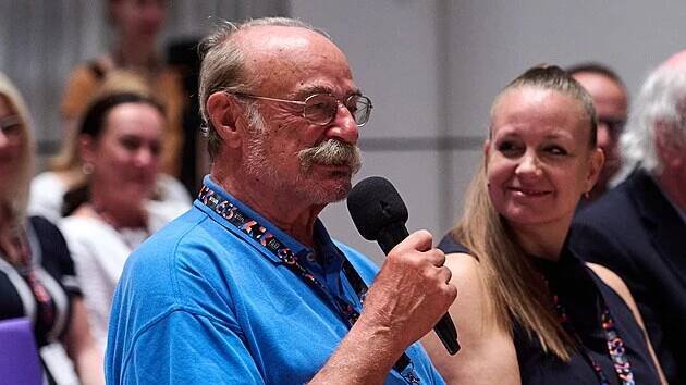 63. Mezinárodní festival filmů pro děti a mládež ve Zlíně. Na snímku herec Pavel Nový (červen 2023)