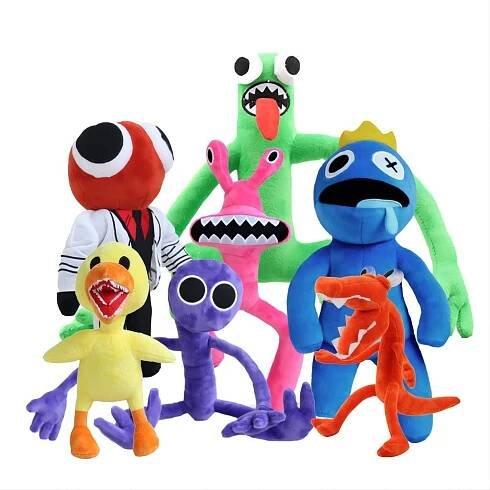7 KUSŮ PLYŠOVÝCH HRAČEK ROBLOX RAINBOW FRIENDS C