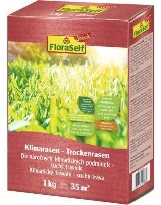 Travní směs suchý trávník FloraSelf Select 1 kg od 225 Kč - Heureka.cz