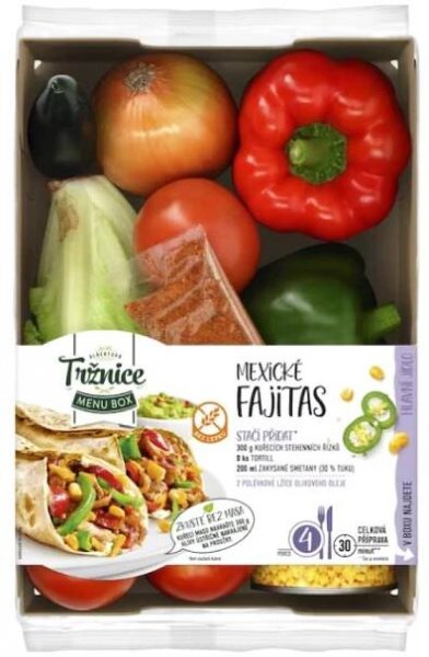 Menu box Mexické fajitas Albert levně | Kupi.cz