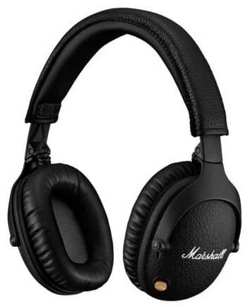 Černá Bluetooth sluchátka Marshall Monitor II