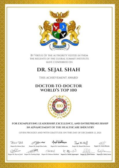Dr. Sejal Shah