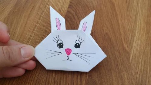 Velikonoční origami zajíček | Kam s dětmi – aktivity pro děti a jejich rodiče