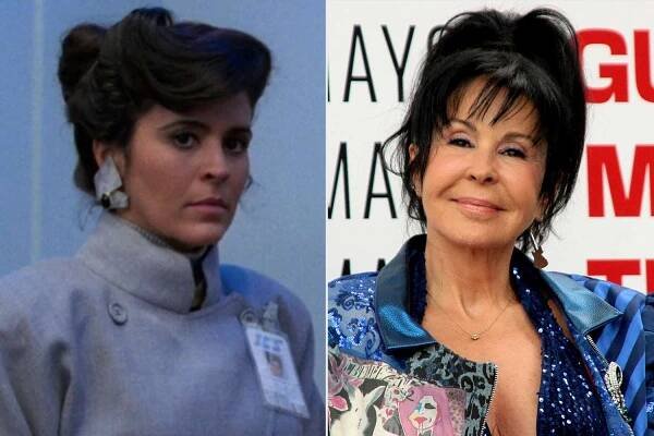 Maria Conchita Alonso as Amber Mendez, 'The Running Man' 1987, WATN
