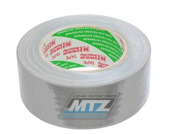 Páska americká (páska textilní Duct Tape) - 48mm x 50m - stříbrná | MTZ Mototechnika motodíly