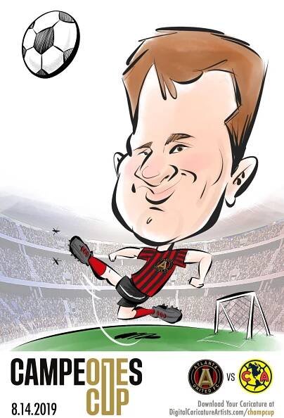 Sport Themed Caricatures