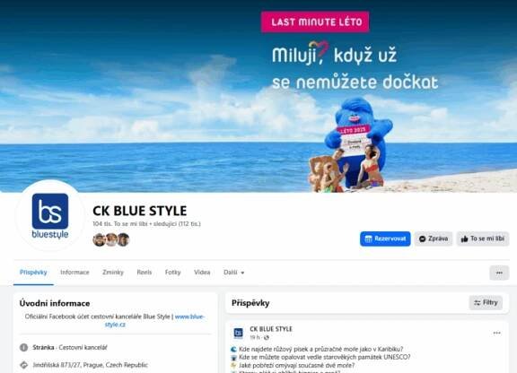 BlueStyle - Cestovní kancelář CK | RECENZE a zkušenosti 2025