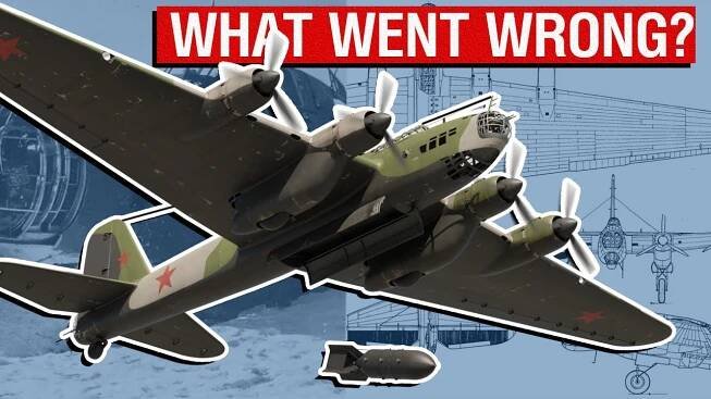 Russia's Forgotten WW2 Heavy Bomber, and Why It Failed