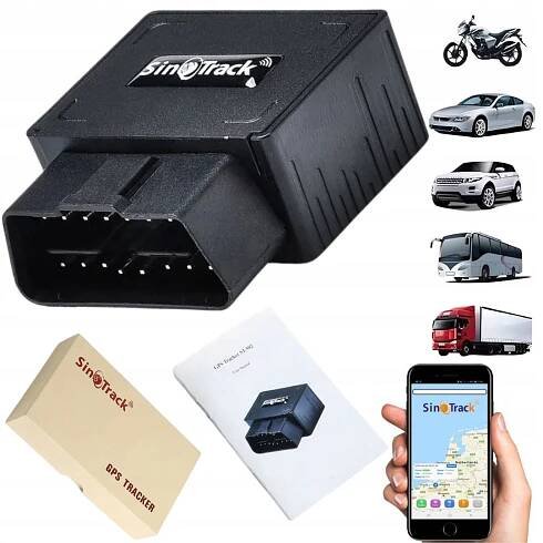 GPS LOKALIZÁTOR PRO MOTOCYKLOVÉ VOZIDLO FIREMNÍHO AUTOMOBILU OBD2