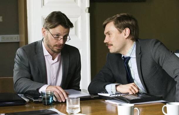 Důl - Z filmu - Peter Franzén, Jussi Nikkilä