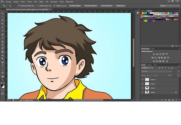 Adobe Photoshop CS6 - ,,Odtrhují" se kusy obrázku - poradna.net