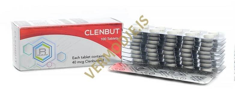 Clenbut (RAW Pharmaceuticals) - 100tabs (0.04mg/tab)