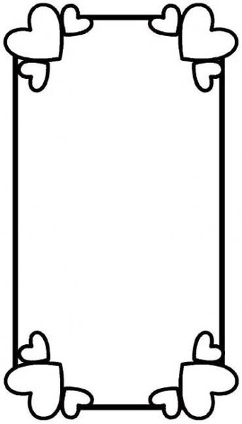 Mini Printer Template for Bullet Journal Borders