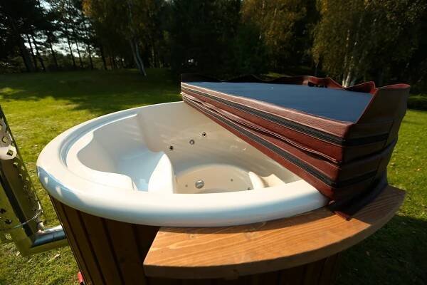 HOT TUB 200 sklolaminát - vestavěná kamna (THERMOWOOD)