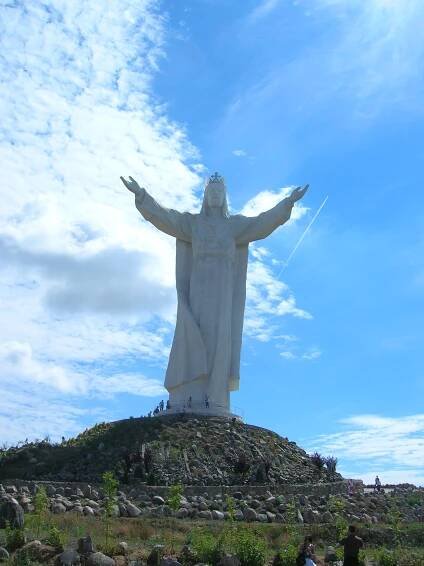 Statue of Christ in Swiebodzin, Poland