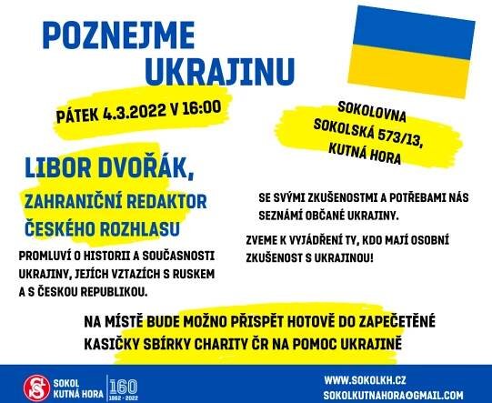 Besedovat na téma „Poznejme Ukrajinu“ dorazí komentátor Českého rozhlasu Libor Dvořák :: Regionální zpravodajství