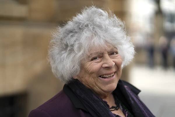 Miriam Margolyes has nothing to say and is determined to say it