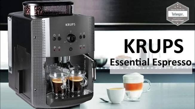 KRUPS Essential Espresso EA8100 Automatic Series - 15 bars - KRUPS YY4451FD - Unboxing