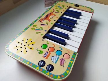Dětské klávesy, piáno, syntetizér Djeco Animambo