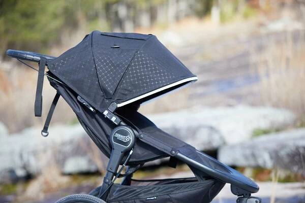 Kočárek Baby Jogger SUMMIT X3 SINGLE 2022 Midnight Black + Svačinový box a Doprava ZDARMA