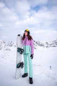 Zelené dámské lyžařské kalhoty OBLIGE