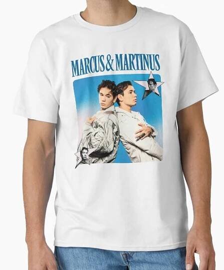 "Marcus & Martinus Unforgettable Eurovision Song Contest 2024 Sweden Merch" Classic T-Shirt by pappagayo