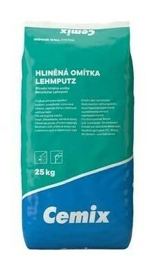 Omítka hliněná jádrová Cemix 4611 ruční 25 kg