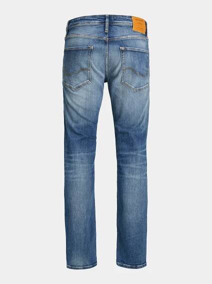 Jack&Jones Džíny Mike 12168290 Modrý Tapered Fit Značka Jack&Jones