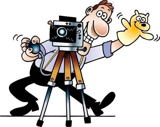 Vánoční focení dětí