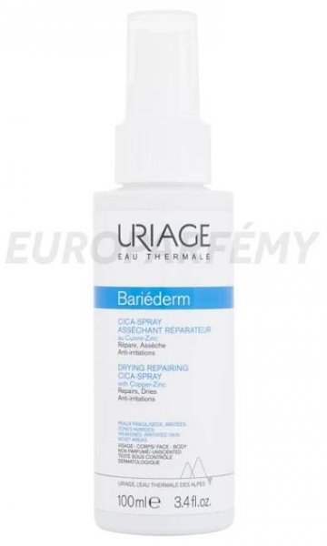 Uriage Bariéderm Cica-Spray pleťová voda a sprej - EUROPARFEMY.cz
