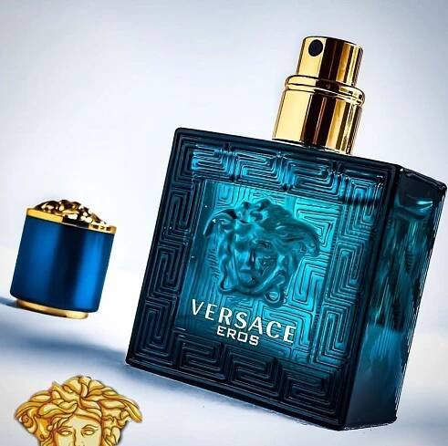 VERSACE Парфюм Versace Eros Парфюм Мъжки Eau de Toilette 100ml - Парфюм Мъжки - Magazine Luiza