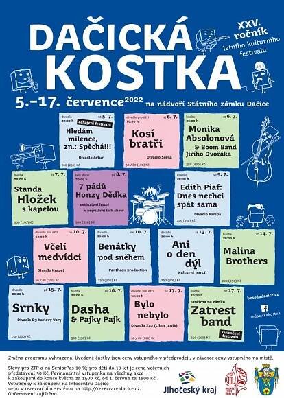 Kulturní akce 2022 - Oficiální stránky KD Beseda Dačice