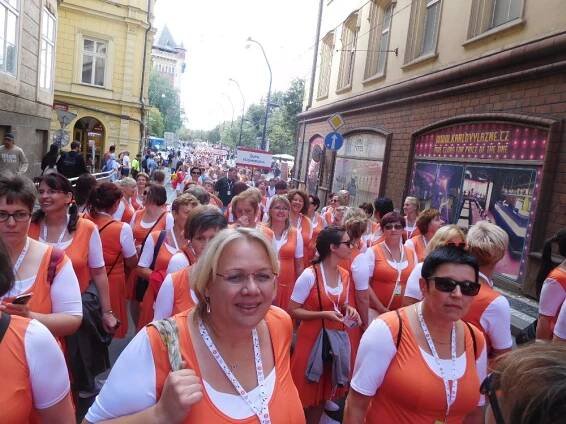 Slet Praha 2018, foto od Lenky Blažkové – Dáša Erbáková
