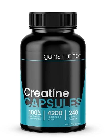 Creatine Capules - 4200mg per serving