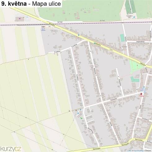 9. května - mapy | Kurzy.cz