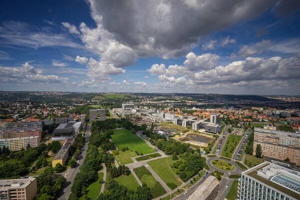 Výhled z V-Tower - Místa Mého Města