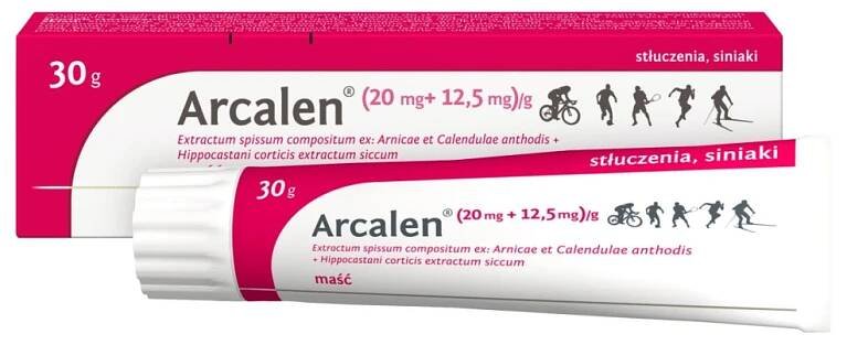 Arcalen 20 mg + 12,5 mg Mast 30 g