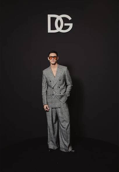 Dolce&Gabbana Men Spring/Summer 2026 Fashion Show | Celebrities - Alejandro Speitzer
