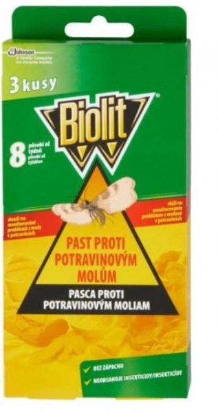 Biolit lapač potravinových molů 3ks