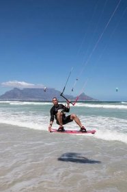 Bo Van Wyk - Kiteboarding Cape Town