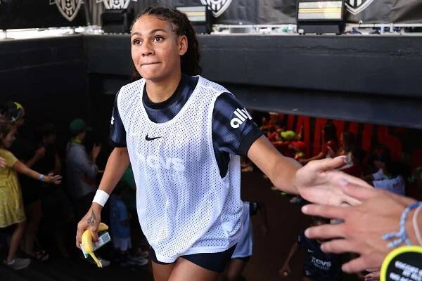 Trinity Rodman in Tears After Scoring Game-Winning Goal in First Game Back from Injury