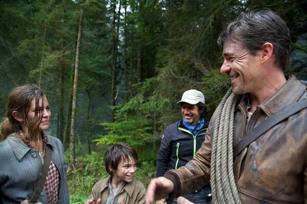 Thylane Blondeau, Félix Bossuet, Thierry Neuvic - Bella a Sebastian: Dobrodružství pokračuje - Z natáčení