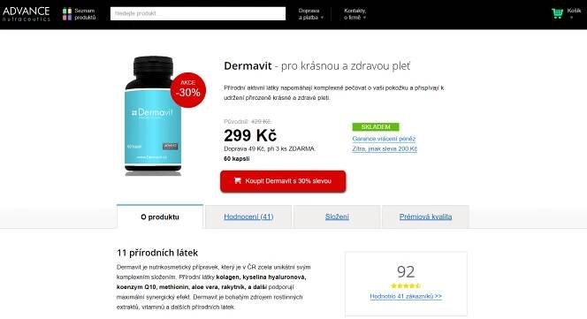 ADVANCE Dermavit pro zdravou pleť: Recenze 1