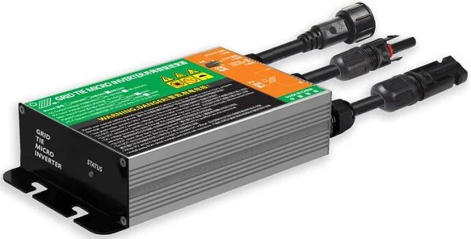Grid free mikroinvertor - mikroměnič pro přímé připojení k síti 700W