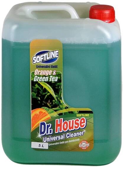Dr. House univerzální čistící prostředek PE ORANGE a GREEN TEA 5 L | Eshop AVIS TRADE 