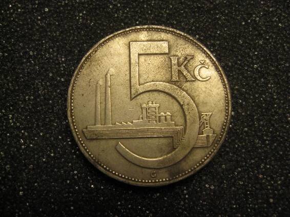 5 Kč 1938 | LovecPokladu.cz