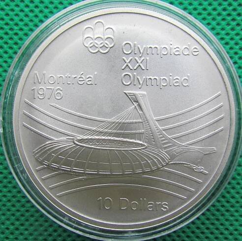 Kanada 10 dolarů 1976 Montreal-76