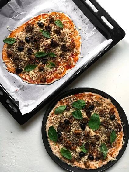 Easy Homemade Pizza Dough - TheFoodSnaps