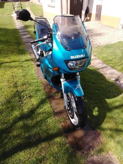 Bazar: prodej Suzuki Ostatní GS500E 33kW manuál, ojeté, benzín, rok 1996, barva modrá metalíza - Portál řidiče