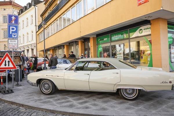 Podívejte se: Na Route 66 nechyběli ani američtí hasiči. Přijeli z Vrančic